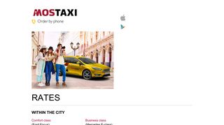 
                            10. Mostaxi - Moscow Taxi Service