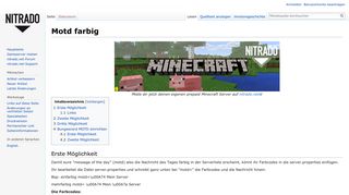 
                            3. Motd farbig – Nitradopedia - Nitrado-Wiki
