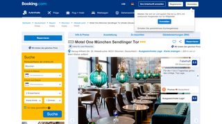 
                            13. Motel One Munchen (Deutschland München) - Booking.com