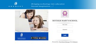 
                            6. MOTHER MARY'S SCHOOL LOGIN PAGE
