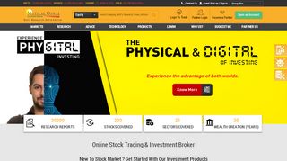 
                            2. Motilal Oswal: Online Share Trading in India - Live NSE/BSE Stock ...