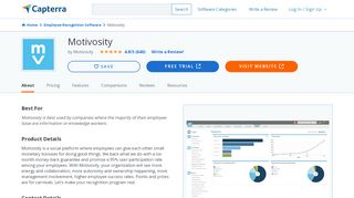 
                            13. Motivosity Reviews and Pricing - 2019 - Capterra