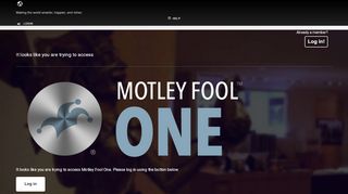 
                            2. Motley Fool One