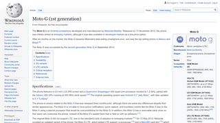 
                            9. Moto G (1st generation) - Wikipedia