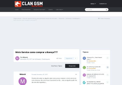
                            13. Moto Service como comprar a licença??? - Softwares / Desbloqueio ...