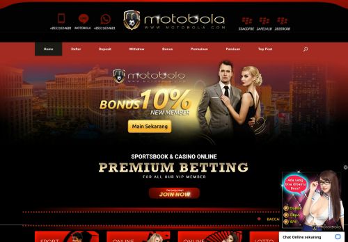 
                            2. MOTOBOLA: Judi bola Casino sbobet Online Terpercaya Di Indonesia