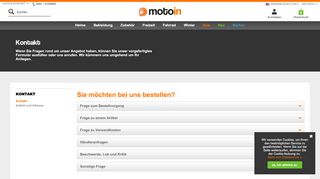 
                            3. motoin.de - Kontakt