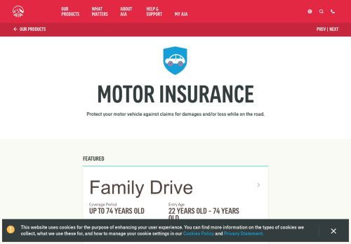 
                            13. Motor Insurance | AIA Malaysia