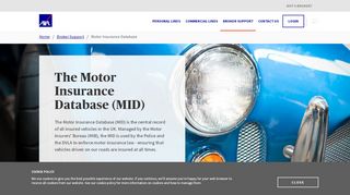 
                            7. Motor Insurance Database (MID) | Resources | AXA Connect