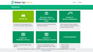 
                            8. Motor Tax Online