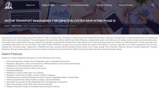 
                            7. Motor Transport Management Information System (MVR-MTMIS ...