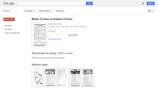 
                            7. Motor Trucks on Eastern Farms - Google बुक के परिणाम