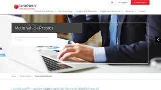 
                            11. Motor Vehicle Records | LexisNexis Risk Solutions