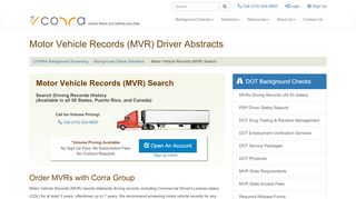 
                            6. Motor Vehicle Records MVR Search - Employment Screening