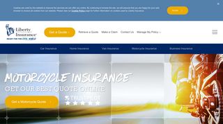 
                            2. Motorbike Insurance | Motorcycle Quotes - Liberty Insurance Ireland