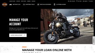 
                            2. Motorcycle Loan Payment | HDFS | Harley-Davidson USA