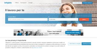 
                            9. Motore di ricerca Curriculum Vitae per aziende - InfoJobs