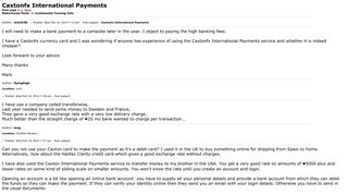 
                            12. Motorhome Facts :: View topic - Caxtonfx International Payments