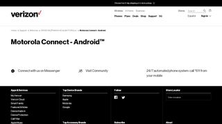 
                            9. Motorola Connect - Android | Verizon Wireless