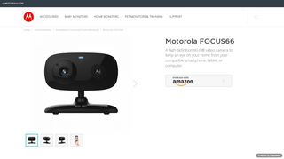 
                            6. Motorola Focus 66 WiFi HD Home Monitoring Camera - MotorolaStore ...