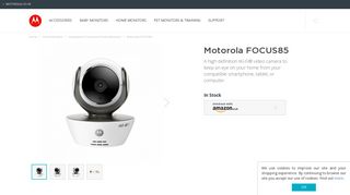 
                            7. Motorola FOCUS85 WiFi HD Home Monitoring Camera ...