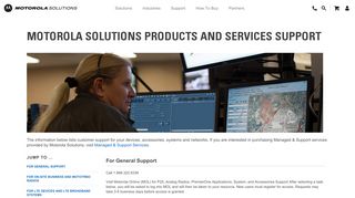 
                            6. Motorola Solutions Products and Services Support - Motorola Solutions