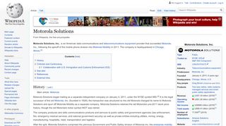 
                            11. Motorola Solutions - Wikipedia