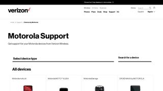 
                            12. Motorola Support | Verizon Wireless