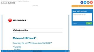 
                            4. Motorola SVG6582 | manualzz.com