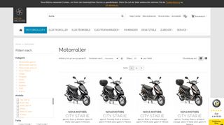 
                            8. Motoroller günstig online kaufen - Roller Online Shop - Nova Motors