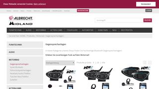 
                            10. Motorrad Gegensprechanlagen | Alan Electronics