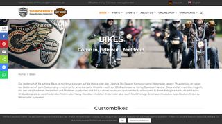 
                            3. Motorräder bei Thunderbike : Neu- & Custom Bikes, Vermietung ...