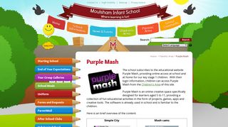 
                            10. Moulsham Infant School - Purple Mash
