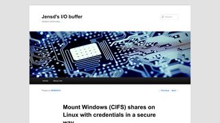 
                            5. Mount Windows (CIFS) shares on Linux with credentials in a secure way