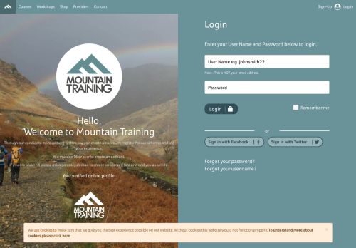 
                            10. Mountain Training DLOG - tahdah