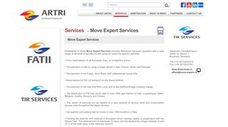 
                            10. Move Expert Services - ARTRI Driving together