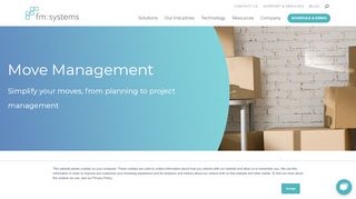 
                            7. Move Management Software | FM:Systems