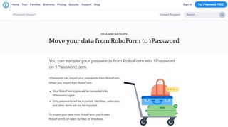 
                            10. Move your data from RoboForm to 1Password - 1Password ...