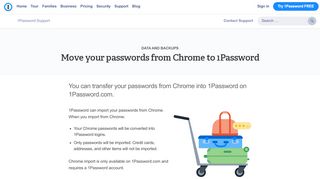 
                            7. Move your passwords from Chrome to 1Password - 1Password Support