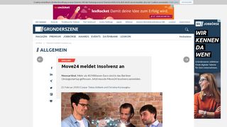 
                            4. Move24 meldet Insolvenz an | Gründerszene