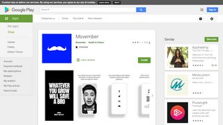 
                            3. Movember - Apps on Google Play