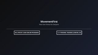 
                            7. MovementFirst: 1-2-1 Personal Training and BellyProof Fat Loss