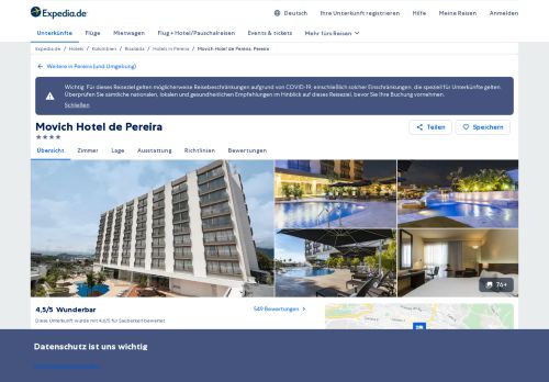 
                            3. Movich Hotel de Pereira, Pereira: Hotelbewertungen 2019 | Expedia.de