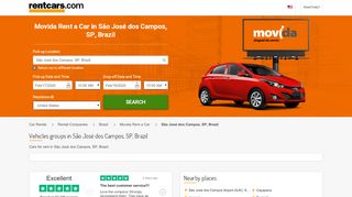 
                            12. Movida Rent a Car in São José dos Campos, SP, Brazil | Rentcars.com