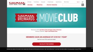 
                            12. Movie Club - Cinemark