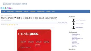 
                            4. Movie Pass: What is it (and is it too good to be true)? - GCNLive