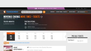 
                            12. MovieMax Cinemas Movie Times | Showtimes and Tickets | Niles ...