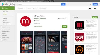 
                            5. MoviePass - Apps on Google Play