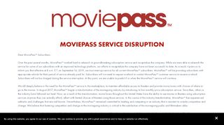 
                            8. MoviePass | Let's go to the movies.