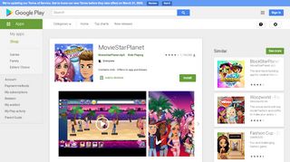 
                            2. MovieStarPlanet - Apps on Google Play